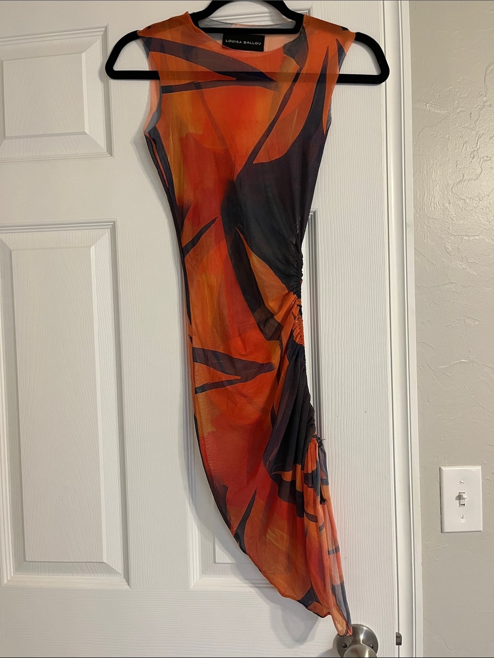 Louisa Ballou Heatwave Sheer Mini Dress - Picture 2 of 10